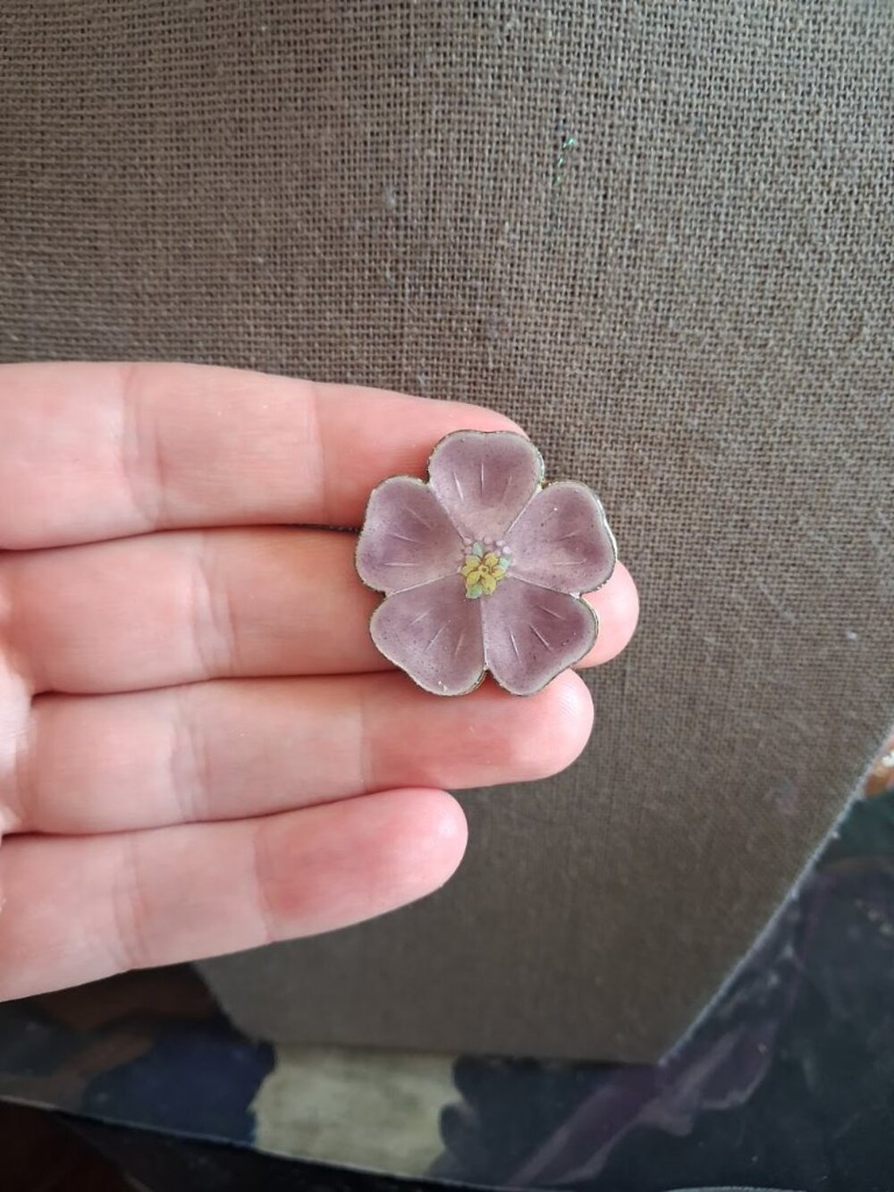 Flower brooch
